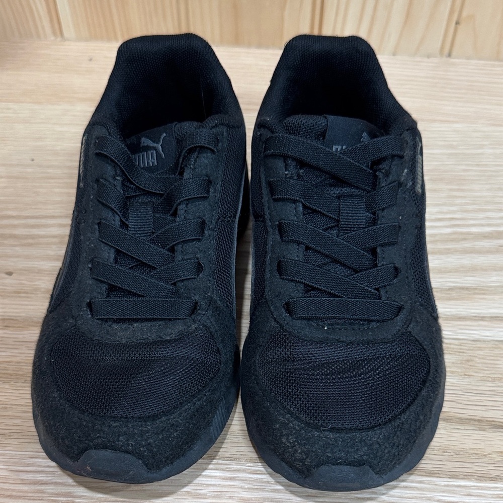 Puma Kids Black Sneakers